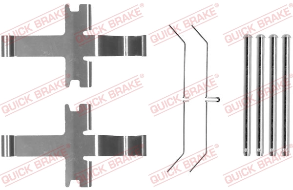 Accessory Kit, disc brake pad
